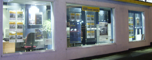 Dedman's window display